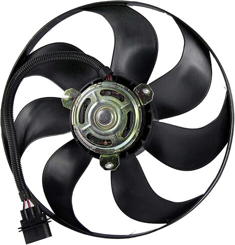 621490 620-805 Engine Radiator Condenser Cooling Fan Assembly Replacement for 2005-2013 Jetta 2010-2013 Golf 2012-2013 Passat 1K0959455ET 1K0959455FR 1C0959455C 6X0959455 12V in Saudi Arabia