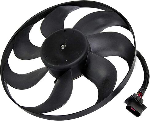 621490 620-805 Engine Radiator Condenser Cooling Fan Assembly Replacement for 2005-2013 Jetta 2010-2013 Golf 2012-2013 Passat 1K0959455ET 1K0959455FR 1C0959455C 6X0959455 12V in Saudi Arabia