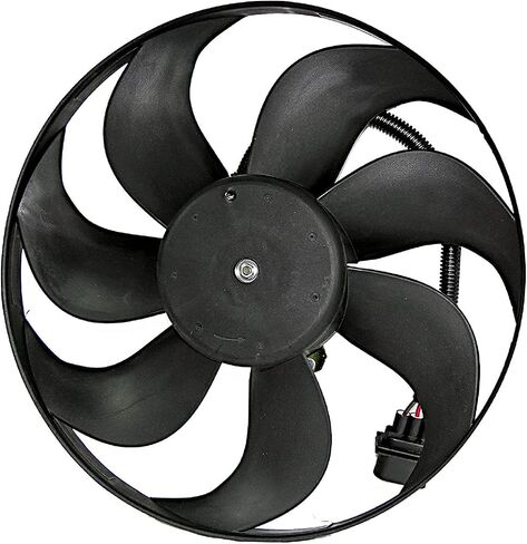 621490 620-805 Engine Radiator Condenser Cooling Fan Assembly Replacement for 2005-2013 Jetta 2010-2013 Golf 2012-2013 Passat 1K0959455ET 1K0959455FR 1C0959455C 6X0959455 12V in Saudi Arabia