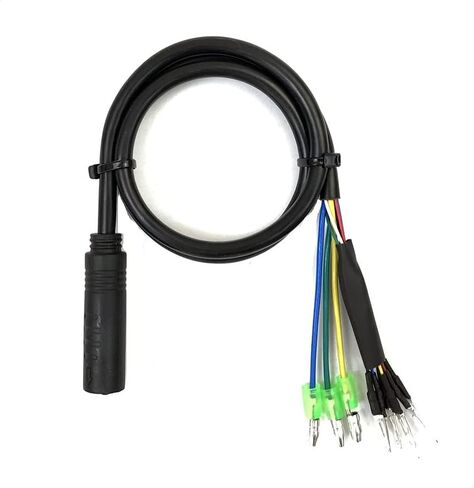 通用 9 Pin 60cm Electric Bicycle Female Motor Cable Ebike Motor Adapter with Hall Sensor Connector Ebike Conversion Parts in Saudi Arabia