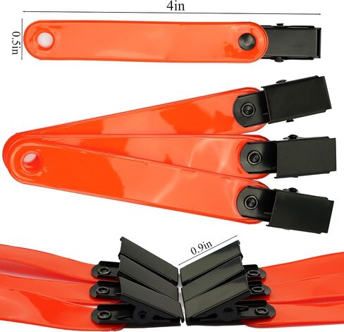 136PCS Reflective Trail Marker Set Including 100 Pack Hunting Reflector Tacks and 36 PCS High-Visibility Trail Markers with Clip for Tree-Stand Hunting Hiking Camping in Saudi Arabia