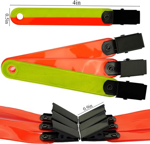 136PCS Reflective Trail Marker Set Including 100 Pack Hunting Reflector Tacks and 36 PCS High-Visibility Trail Markers with Clip for Tree-Stand Hunting Hiking Camping in Saudi Arabia