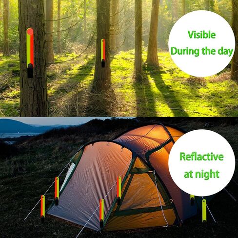 136PCS Reflective Trail Marker Set Including 100 Pack Hunting Reflector Tacks and 36 PCS High-Visibility Trail Markers with Clip for Tree-Stand Hunting Hiking Camping in Saudi Arabia