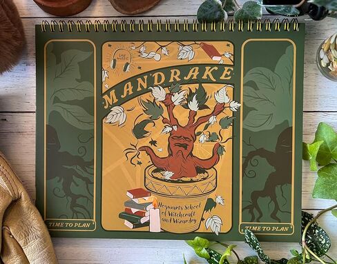 Conquest Journals Harry Potter Herbology Weekly Spiral Planning Pad in Saudi Arabia