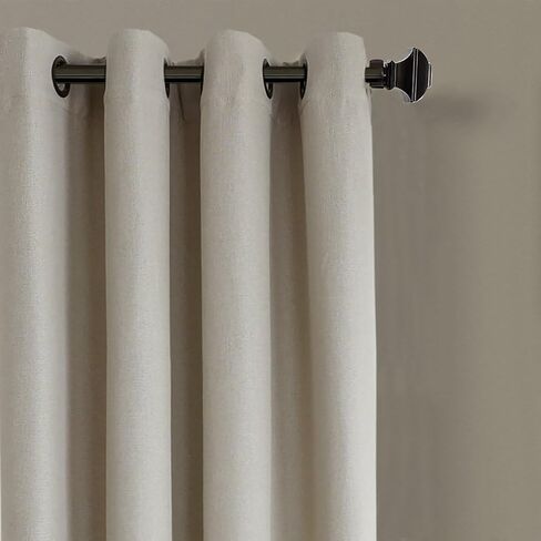 ستارة نافذة معتمة من Elrene Home Fashions Braiden، لوحة واحدة، 52 بوصة × 95 بوصة (لوحة واحدة)، كتان in Saudi Arabia