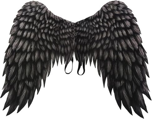 أجنحة الملاك الكبيرة الكبار تأثيري جناح الطيور الكبيرة هالوين زي حفلة الدعائم الملحقات in Kuwait