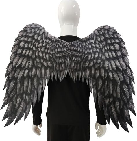 أجنحة الملاك الكبيرة الكبار تأثيري جناح الطيور الكبيرة هالوين زي حفلة الدعائم الملحقات in Kuwait