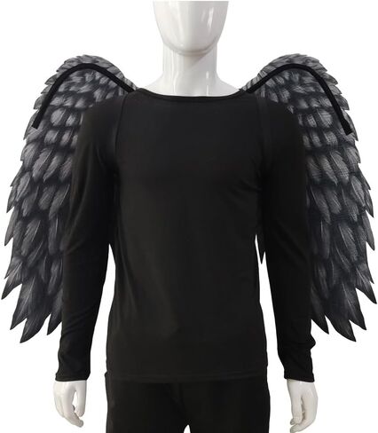 أجنحة الملاك الكبيرة الكبار تأثيري جناح الطيور الكبيرة هالوين زي حفلة الدعائم الملحقات in Kuwait