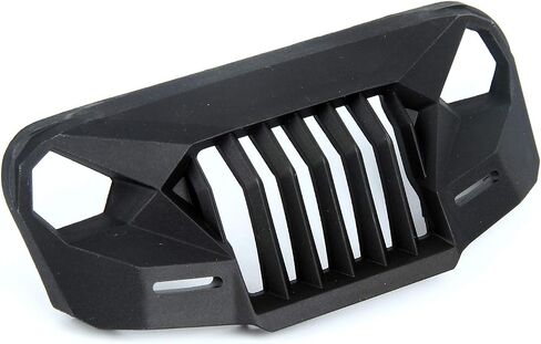 Racing 1/10th RC Crawler Car Hard Body Nylon Front Angry Grills for RC Car Axial SCX10 II 313 Wranger Body, Upgrades Parts Accessories in Saudi Arabia