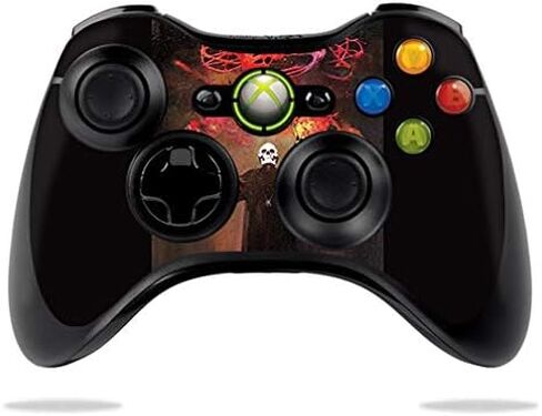 غلاف MightySkins متوافق مع وحدة تحكم Microsoft Xbox 360 - Skull King | غطاء ملتف واقٍ ومتين وفريد ​​من نوعه من الفينيل | سهل التطبيق والإزالة وتغيير الأنماط | صنع في الولايات المتحدة الأمريكية in Saudi Arabia