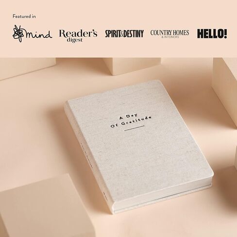 Mål Paper Daily Gratitude Journal - غلاف مقوى من جلد البولي يوريثان الأسود | دفتر يومي غير مؤرخ لمدة 6 أشهر | التأكيدات والاقتباسات والنوايا والتأمل ليلا ونهارا | لمسة نهائية يدوية، هدية فريدة للرجال والنساء in Saudi Arabia