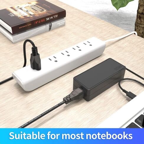 كابل سلك طاقة CYD 3 Prong 4FT PC متوافق مع Dell وSamsung وLG وSony وBenQ وAcer وAsus وViewSonic وCompaq سلك طاقة شاشة الكمبيوتر (NEMA 5-15P إلى IEC60320 C13)، 3 عبوات in Kuwait