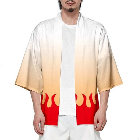 Cosplay Life Demon Vanquisher Killer Hashira Kimono – Premium Japanese Costume Robe Kimono Halloween Costume for Unisex Adult in Saudi Arabia