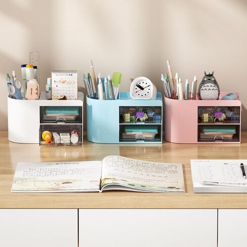 حامل أقلام الرصاص منظم أقلام الرصاص وحامل أقلام الرصاص اللطيف للمكتب للوازم المكتبية/الكلية/المنزل in Kuwait