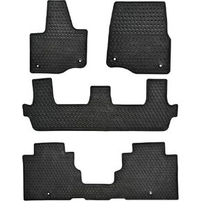 Car Floor Mats Custom Fit for Ford Bronco Sport 2021-2025 Black Rubber Auto Liner Mats All Weather Protection Odorless in Kuwait