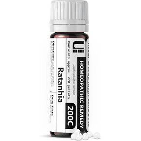 Ratanhia 200C Homeopathic Remedy, 270 Pellets in Kuwait