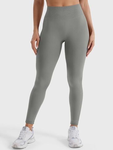 QOQ Womens High Waisted Seamless Workout Leggings Butt Lifting Gym Yoga Pants Booty Scrunch Vital Tummy Control Ruched Tights in Saudi Arabia