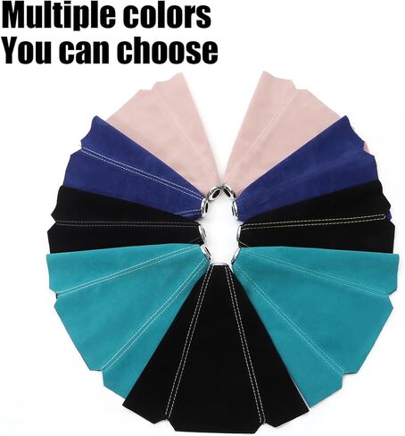 BESULEN Car Shift Boot Cover, Suede Leather Shift Knob Boot Dust Cover, Manual/Auto Shifter Boot Sleeve Replacement, Handbrake Gaiter Boot Dust Cover Car Interior Accessories in Kuwait