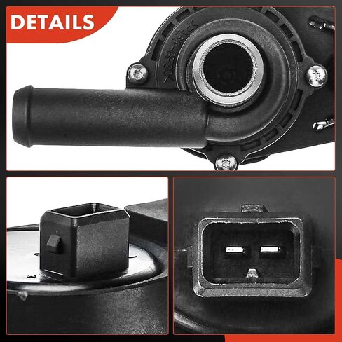 A -Premium Engine Pump Auxiliary Water Pump W/Bracket & Bolts - DoHC 6Cyl 4.0L - متوافق مع Nissan Pathfinder 05-12 ، 2005 2006 2007 2008 2008 2010 2012-2pins - استبداله لـ# 92516bb in Saudi Arabia