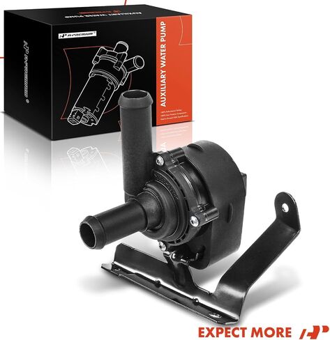 A -Premium Engine Pump Auxiliary Water Pump W/Bracket & Bolts - DoHC 6Cyl 4.0L - متوافق مع Nissan Pathfinder 05-12 ، 2005 2006 2007 2008 2008 2010 2012-2pins - استبداله لـ# 92516bb in Saudi Arabia