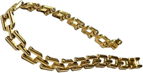 Generic Rakhi Bracelet for Brother | Golden shade Light weight, Small in Saudi Arabia