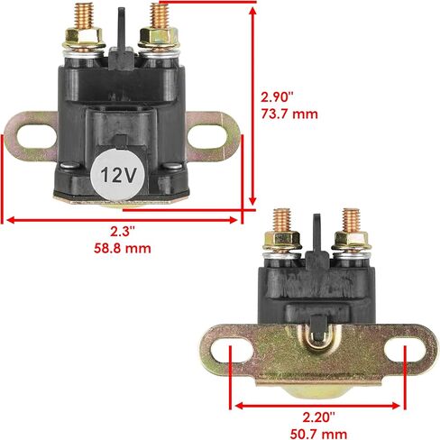 Caltric starter and Relay Relay متوافق مع Polaris Ranger XP 900 2015 2016 2017 2018 2019 باستثناء الديزل in Saudi Arabia