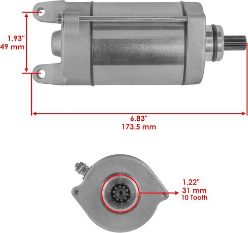 Caltric Starter متوافق مع Honda VT750 VT-750 VT 750 Shadow 1998 1999 2000-2007/31200-MBA-711 in Saudi Arabia