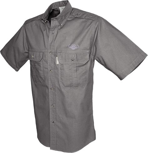 قميص درب للرجال شعار بوفالو قصير الأكمام ، نسيج قطني بارد ، 100 ٪ ، مثالي للأنشطة في الهواء الطلق in Kuwait