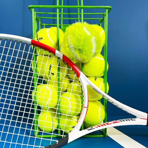 Furry Tennis Ball Keychain – Soft Plush Tennis Ball Key Ring, 2.75" Diameter – Lightweight Fluffy Sports Bag Accessory – Compatible with Backpacks, Purses, Keys, Tennis Bags in Kuwait