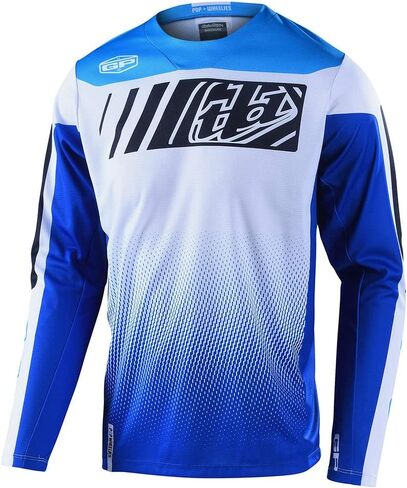Troy Lee Designs GP Brazen Camo Jersey - Motocross Dirt Bike ATV Enduro Dual Sport Racing Off Road Long Sleeve Riding Gear - Adult Mens (Gray, LG) in Saudi Arabia