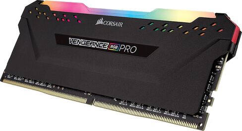 ذاكرة سطح المكتب Corsair Vengeance RGB PRO 128 جيجابايت (4 × 32 جيجابايت) DDR4 3000 (PC4-24000) C16 - أسود (CMW128GX4M4D3000C16) in Saudi Arabia