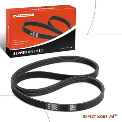 A-Premium Engine حزام Serpentine Drive متوافق مع Toyota Camry 2007-2011 و Lexus HS250H 2010-2012 ، 2.4L ، FHEV ، الموقع: مضخة المياه in Saudi Arabia