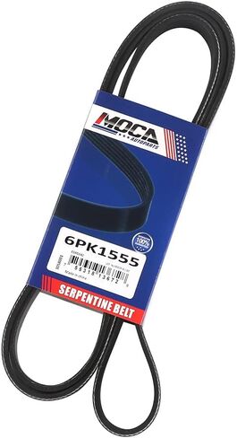 MOCA 6PK1555 Serpentine Belt for 98-99 for BMW 323i 2.5L & 13-16 for Ford Escape 1.6L & 02-05 Land Rover Freelander 2.5L in Saudi Arabia