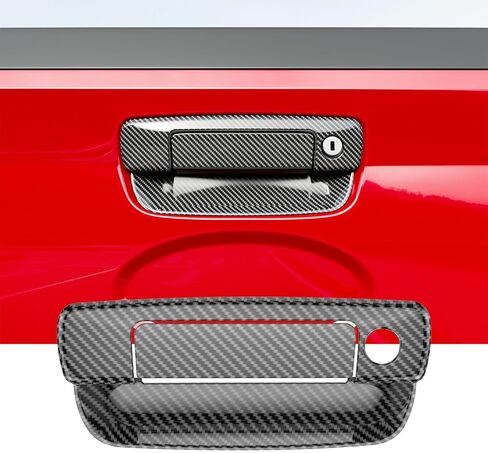 Tailgate Handle Trim Compatible with 2022-2025 Ford Maverick Lift Gate Handle Rear Trunk Door Cover Replacement for 2022 2023 2024 2025 Ford Maverick Accessories (Glossy Black) in Saudi Arabia