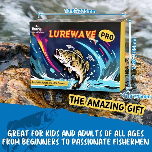 طقم الصيد الغامض - بداية الصيف للمبتدئين ، صندوق معالجة مع سحر الجهير/سمك السلمون المرقط والمراهقين والكبار هدية المياه العذبة in Kuwait