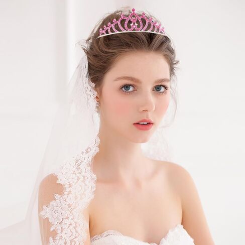 TOBATOBA 10Pcs Gold Tiaras for Women Girls Sparkling Rhinestone Princess Tiara Headband Rapunzel Crowns for Women Tiaras Set Small Tiara Bulk for Birthday Party Wedding School Classroom Costumes Proms in Kuwait