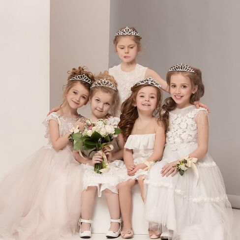 TOBATOBA 10Pcs Gold Tiaras for Women Girls Sparkling Rhinestone Princess Tiara Headband Rapunzel Crowns for Women Tiaras Set Small Tiara Bulk for Birthday Party Wedding School Classroom Costumes Proms in Kuwait