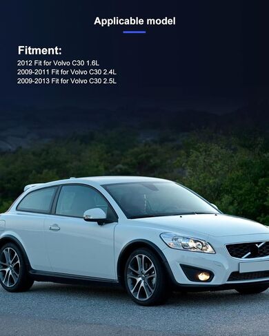 ECCPP A/C Compressor with Clutch 2009-2013 Fit for Volvo C30 1.6L 2.4L 2.5L AC Compressor in Saudi Arabia