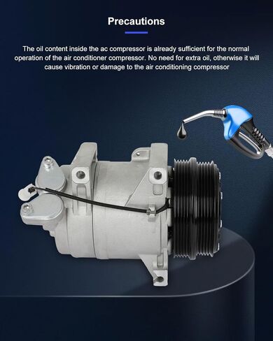 ECCPP A/C Compressor with Clutch 2009-2013 Fit for Volvo C30 1.6L 2.4L 2.5L AC Compressor in Saudi Arabia
