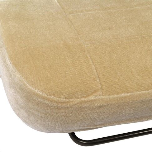 BDK Beige Full Cloth High Back Auto Seat Covers Encore Style 2 pc Premium in Saudi Arabia