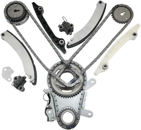 MOCA Timing Chain Kit & Oil Pump Fit 2002-2003 for Dodge Ram 1500 & for Jeep Liberty 3.7L 226Cu. In. V6 GAS SOHC Naturally Aspirated VIN Code K - JTEC Design in Saudi Arabia