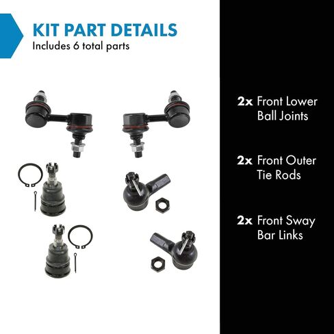 TRQ Front التوجيه والتعليق KILL BALL SWAY SWAY BAR in Saudi Arabia