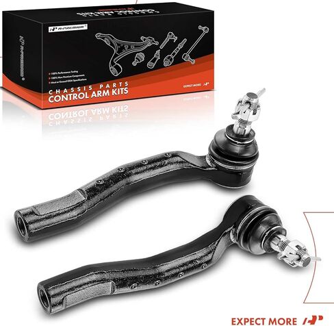 A-Premium 2 x Front Outer Tie Rod Ends, Compatible with Toyota Yaris 2006-2014, Prius C 2012-2019 in Saudi Arabia