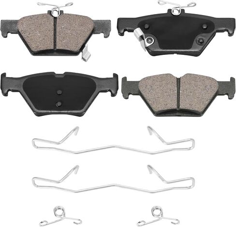 Automotive Replacement Rear Brake Pads Fit Audi A6/A6 Quattro/A7 Quattro/A8 Quattro/RS5/RS7/S6/S7/S8,Porsche Macan,Ceramic Disc Brake Pads for Car Rear Rotors,Reliable Stopping Power in Kuwait