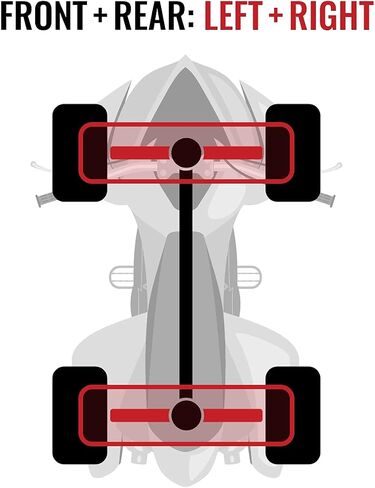 4 pc Sixity XTA Front Rear Left Right Axle compatible with Polaris Sportsman 800 2005 - A05MH76AC A05MH76AT A05MH76AU A05MH76AW 4X4 in Saudi Arabia