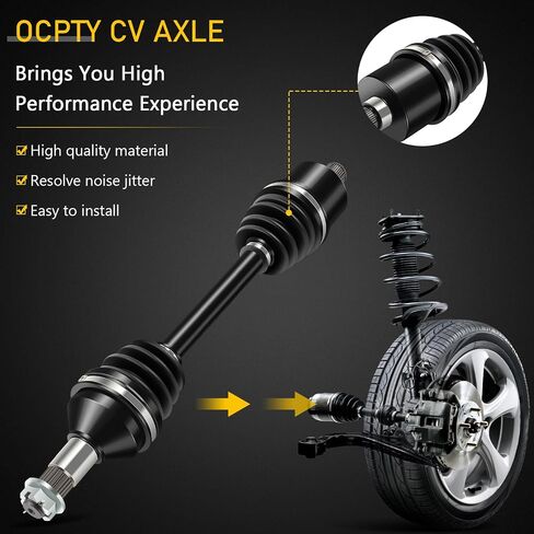 OCPTY CV AXLE SHAFT ASSEMBLY استبدال ARCTIC لـ Textron Off Road Wild Trail 700 2014-2018 الخلفية اليسرى اليمين in Saudi Arabia