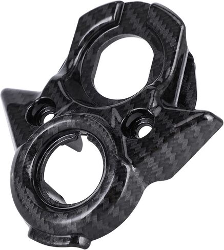 JFG RACING Sur Ron Ignition Switch Cover Carbon Fiber Pattern Sur Ron Starter Switch Cover Ignition Key Lock Cylinder Cover for Sur Ron S/X Segway X160/X260 Electric Dirt Bike in Saudi Arabia