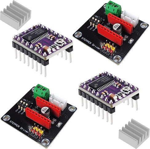 Stepper Motor Driver DRV8825 for Arduino, ESP32, ESP8266, Raspberry Pi – Precision Motor Control Module, 2-Pack in Saudi Arabia