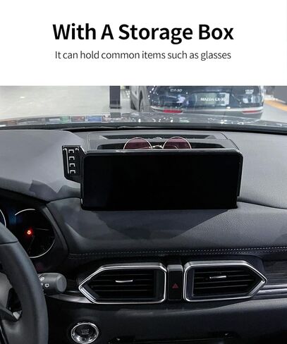 حامل هاتف سيارة شحن لاسلكي لـ Mazda CX-5 2021-2025 الملحقات in Kuwait