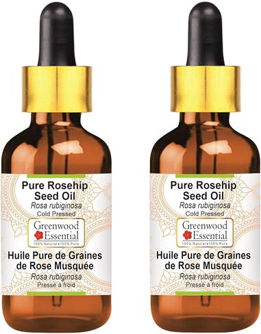 Pure Rosehip Seed Oil (Rosa rubiginosa) Cold Pressed for Personal Care 15ml (0.50 oz) in Saudi Arabia